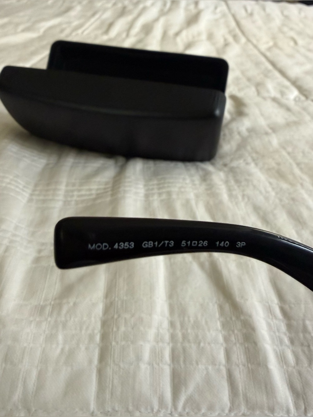Versace Black Cat-Eye Sunglasses with Gold Medallion Accent - Picture 6 of 6